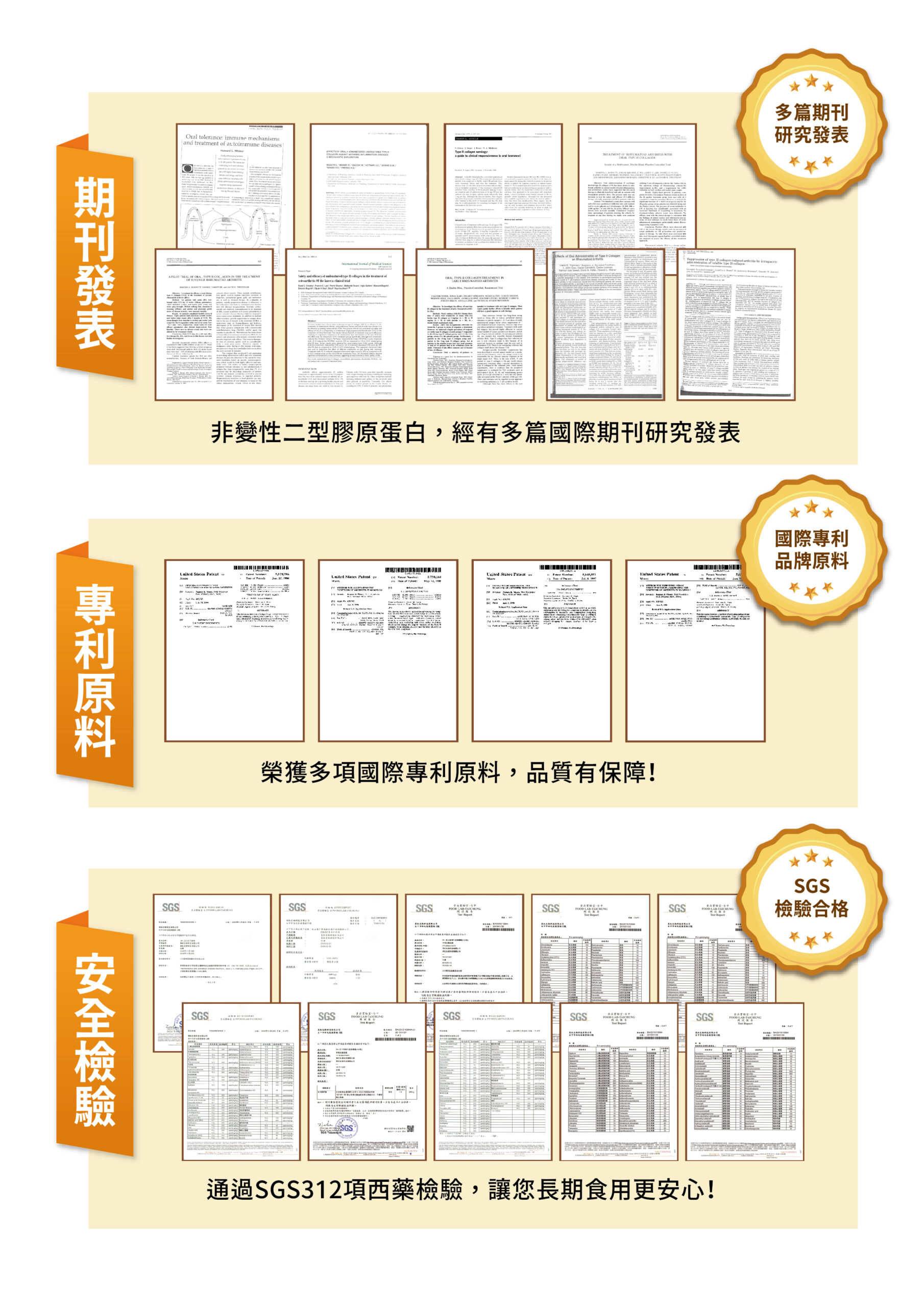 活力固得加強版-全方位關鍵行動力✨添加足量40毫克專利UC-ll®，靈活有感更是“葡萄糖胺＋軟骨素”的2倍以上，改寫您的舊觀念，搭配薑黃、MSM、葡萄糖胺、鯊魚軟骨，輔助加成關鍵元素，特別添加維生素K2和D3，不是只有長輩需要，勞動族、運動族、久坐久站族也非常需要，提早保養，讓你行動靈活不卡卡❗