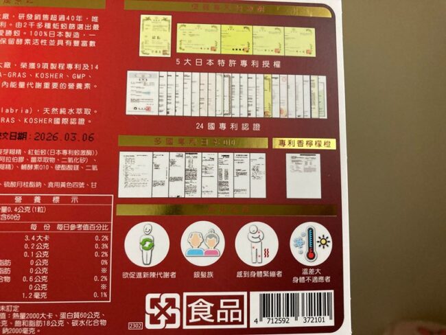 ✨第三代蚓循恆-日本輝龍原廠授權蚓激酶✨日本權威博士48年研究心血,紅蚯蚓萃取專利蚓激酶,活性最高,榮獲獨家24國專利、5大機能性專利,搭配日本輔酶Q10 、專利香檸檬橙、蝦紅素、紅麴,促進新陳代謝、體內環保,循環順暢更勇健!不是只有長輩需要,勞動族、外食族、久坐久站族也非常適合!